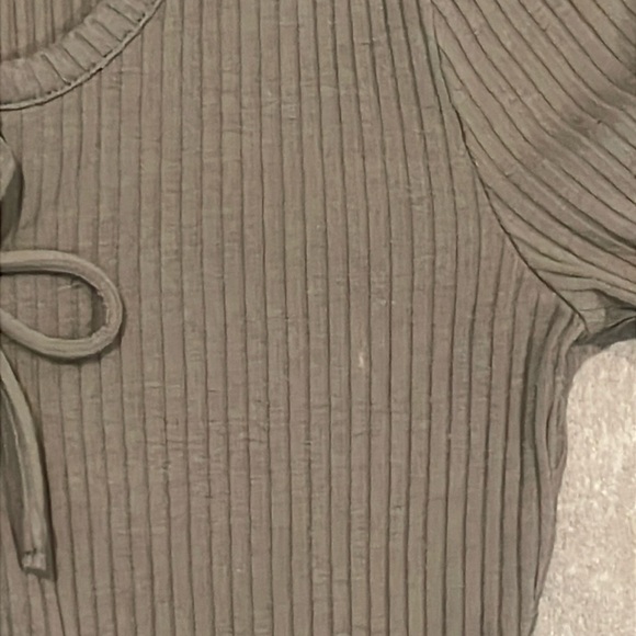 MADEWELL OLIVE GREEN BODYSUIT XS - Picture 9 of 11